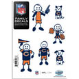 Chicago Bears Family Decal Set Small